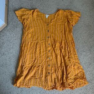 Button down striped dress (Size 3x)